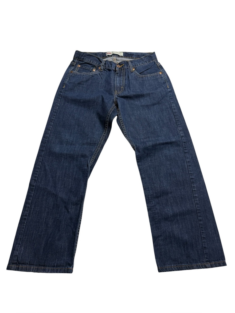 Levi’s 514 Straight Jeans Blue Boys Sz 10 Husky 30x26